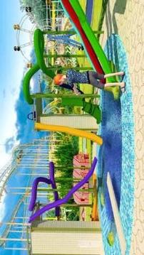 Water Slide Downhill Park Rush游戏截图4