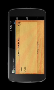 4 Pics 1 Word Cast游戏截图3