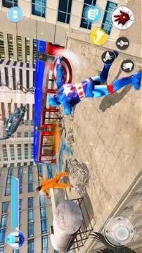 Super Flying Robot Hero: Captain City Rescue 3D游戏截图2