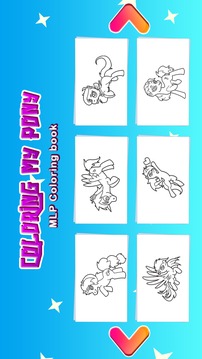 Coloring My Pony - MLP Coloring book游戏截图4