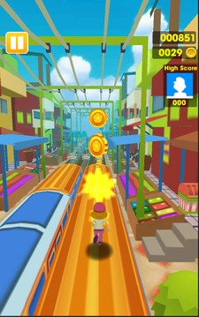 Subway Rush 3D 2017游戏截图2