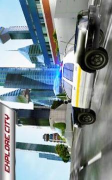 Police Car 3D : City Crime Chase Driving Simulator游戏截图4