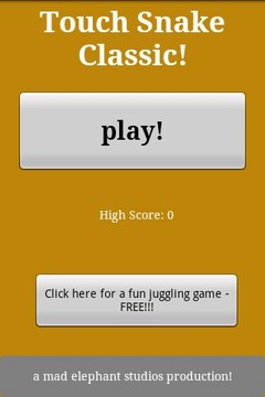 Snake Games - Touch Fun Game游戏截图1