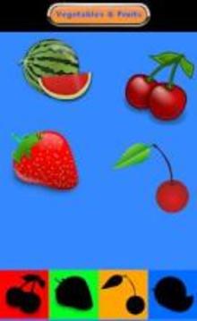Vegetables Fruits Puzzles FREE游戏截图4