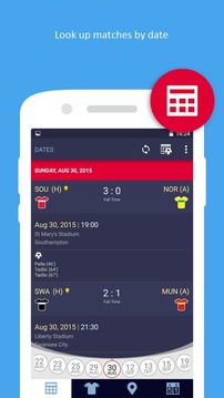 EPL - Fixtures and Standings游戏截图2