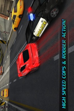 Police City Chase Racing 3D游戏截图1