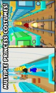 Princess Subway City Runner游戏截图1
