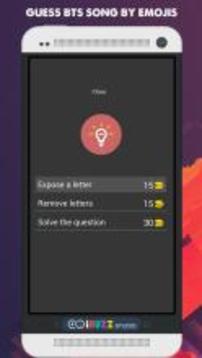 Guess BTS Song by Emojis Kpop Quiz Game游戏截图4