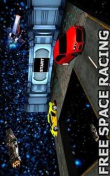 Impossible Car Space Track Race游戏截图4