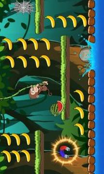 Banana island - Banana monkey run - monkey world游戏截图4