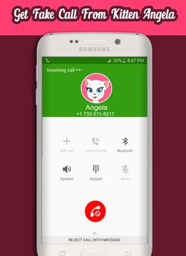 Call From Talking Angela游戏截图2