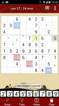 Sudoku Duel: Multiplayer Free游戏截图1