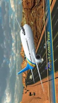 Highway Airplane Landing FlyWings Free游戏截图4