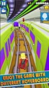 Spongebob Games Subway Dash Temple Rush Run游戏截图2