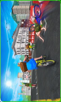 Kids School Time Bicycle Race游戏截图4