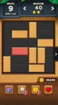 Move The Block Wooden: Unblock Puzzle Game Free游戏截图4