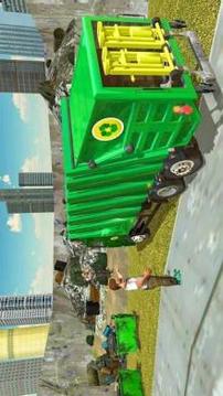 City Garbage Cleaner Truck:Trash Truck Driver游戏截图5