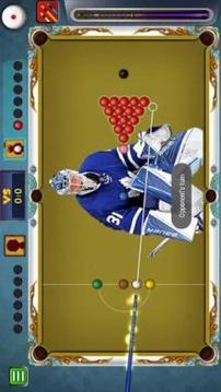 Billiards Toronto maple leafs Theme游戏截图2