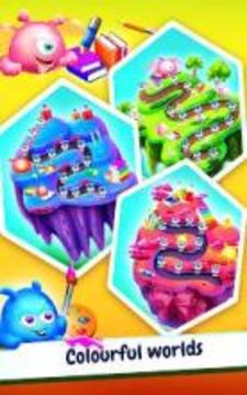 Jelly Monster Splash - Free Jelly Match 3 Mania游戏截图2