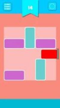 Unblock Red Box - Bock Puzzle游戏截图3