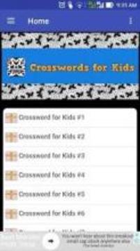 Crosswords for Kids游戏截图4