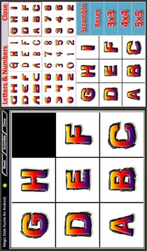 Magic Slide Puzzle Letters游戏截图4