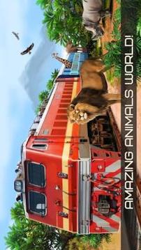 Zoo Train Driving: Animal Transport游戏截图1
