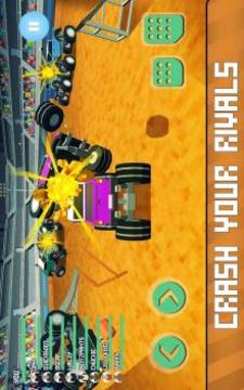 Blocky Derby: Monsters Arena游戏截图2