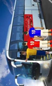 Mega Bus Transporter Sim 2018 for Football Champs游戏截图4