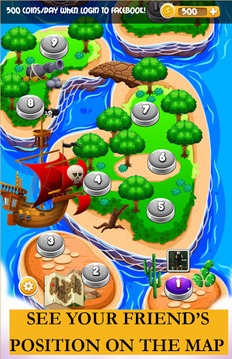 Pirate Treasure Island游戏截图4