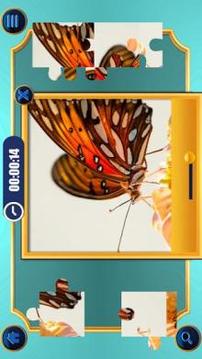 Jigsaw Puzzles Butterfly Games游戏截图5