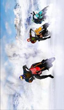 Snow Storm Moto Avalanche: Mountain Bike Climbing游戏截图4