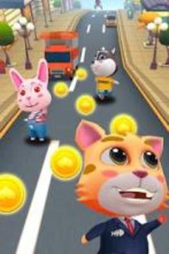 Talking Cat Pet Run游戏截图3