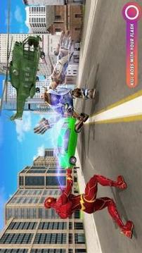 Speed Flash Superhero Fighting City Rescue游戏截图5