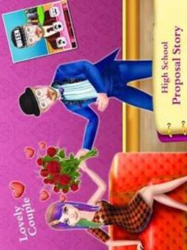 Secret High School Crush - My Love Kiss Story Game游戏截图5