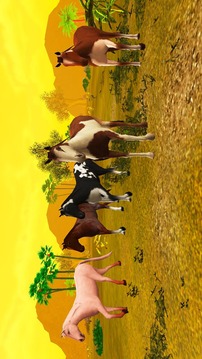 Horse Simulator Free -Real Wild Horse Adventure 3D游戏截图1