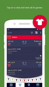 EPL - Fixtures and Standings游戏截图3