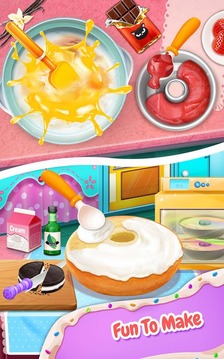 Sweet Donut Cake Maker游戏截图5