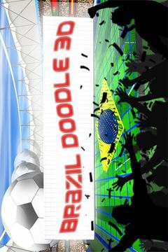 Brazil Doodle 3D Soccer游戏截图1