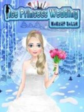 Makeup Salon : Ice Princess Wedding Makeover Games游戏截图5