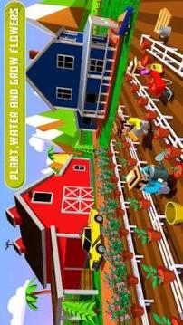 Flower Farming : Garden Building & Decoration游戏截图4