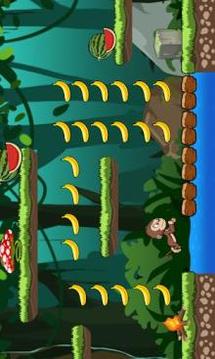 Banana island - Banana monkey run - monkey world游戏截图1