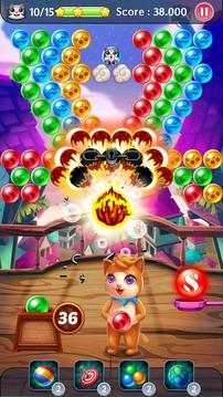 Magic Kitty Cat: Bubble Pop游戏截图5