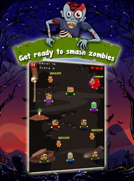 Zombie Smash - Arcade Game游戏截图4