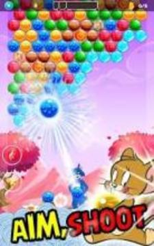 Tom Cat Pop : Jerry Bubble Pop And shooter游戏截图4