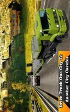 Army Truck Driving Simulator 3D:Offroad Cargo Duty游戏截图1