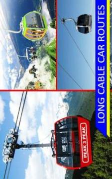 Cable Car Chairlift Sky Tram Simulator游戏截图1