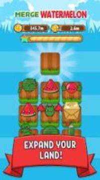 Merge Watermelon - Kawaii Idle Evolution Clicker游戏截图2