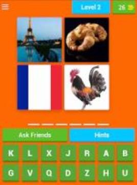 Pics Quiz : 4 Pics 1 Word游戏截图4