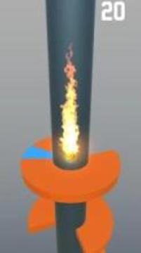 Cool the ball - Fiery Helix游戏截图5